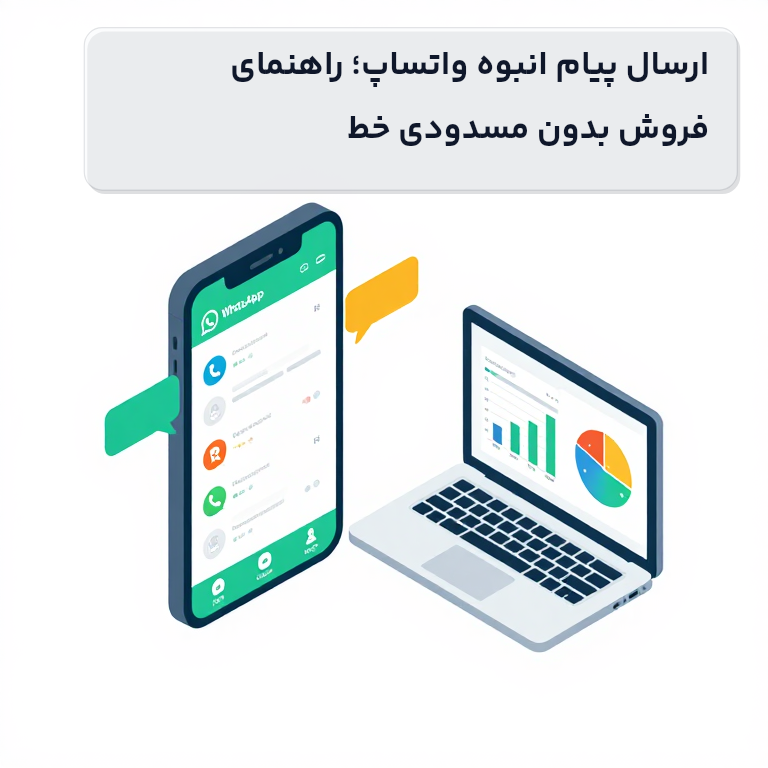 ارسال پیام انبوه واتساپ؛ راهنمای فروش بدون مسدودی خط